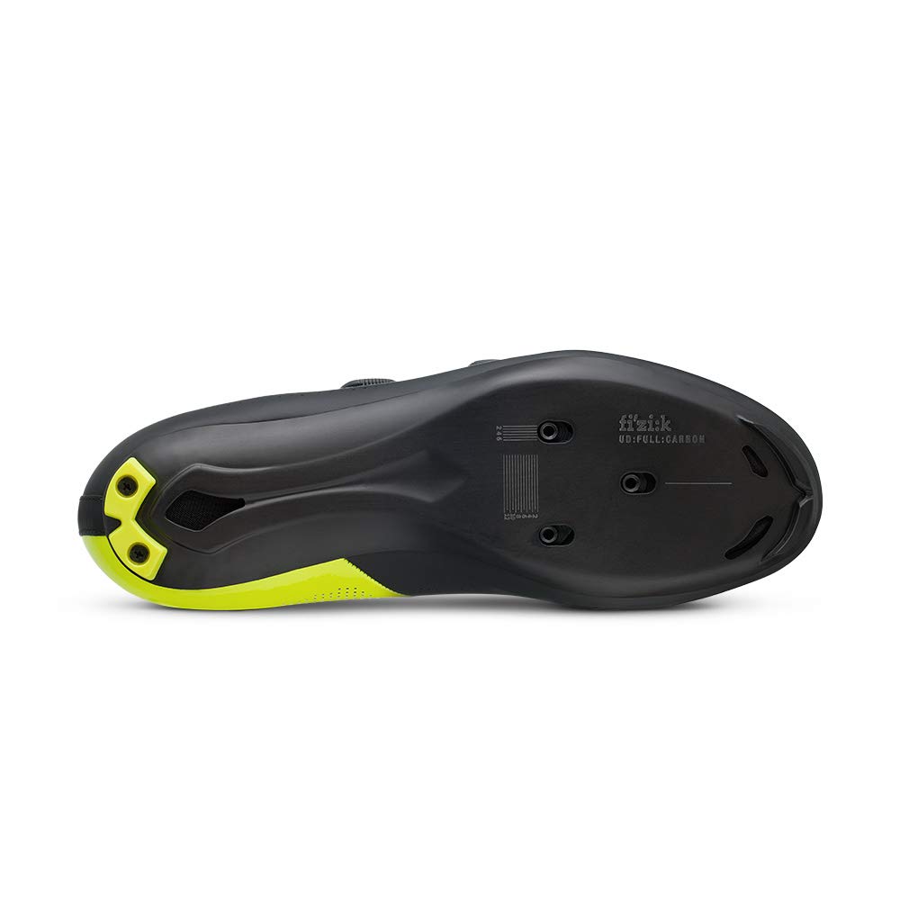 Fizik R3B ARIA BOA Shoes, Black/Yellow, Size 39.0
