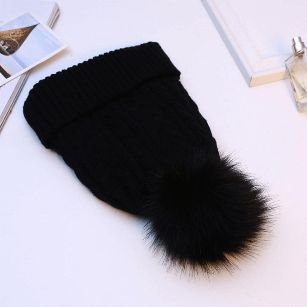 Warm Winter Twist Knitting Hat Korean Style Winter Bonnet Fashion Ski Snow Beanies  Hiking