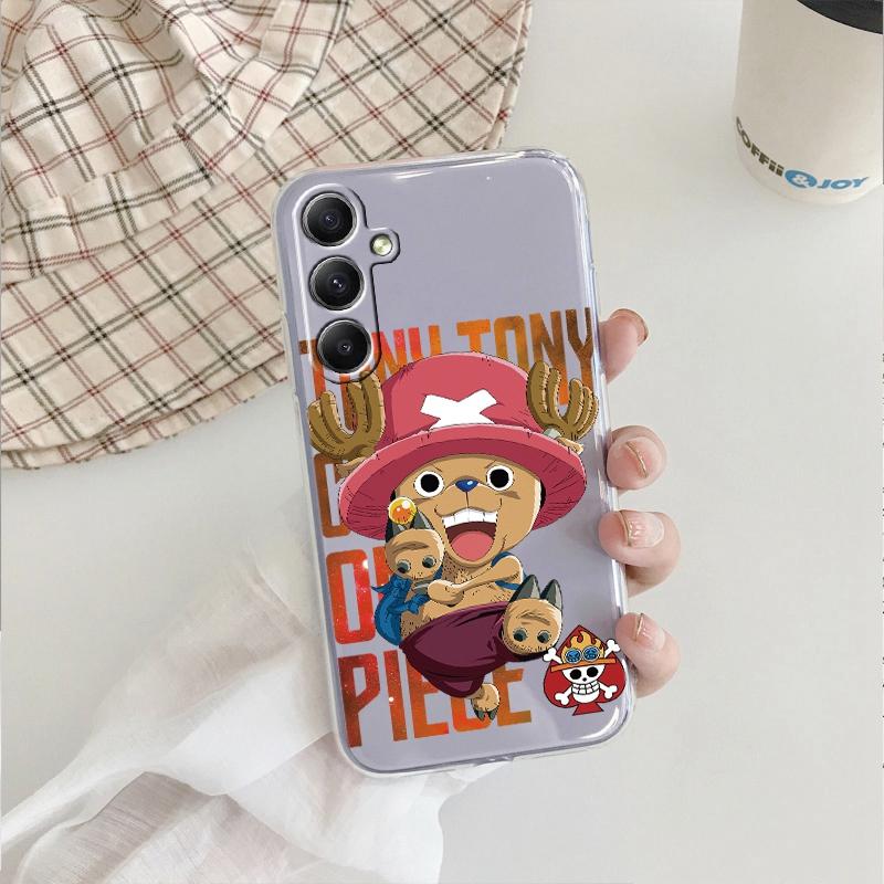 Мягкий прозрачный силиконовый чехол с рисунком аниме для Xiaomi Redmi Note 13 14T 15 Samsung A55 A35 M35 S24 iPhone Huawei Honor Camera Защитный противоударный чехол Samsung Galaxy S20