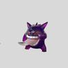 Pet Symbiotic Pokémon (GK) Figurine, Two Versions: "Snick the Tongue-Flapping Ghost" and "Anime-style 2D Model"