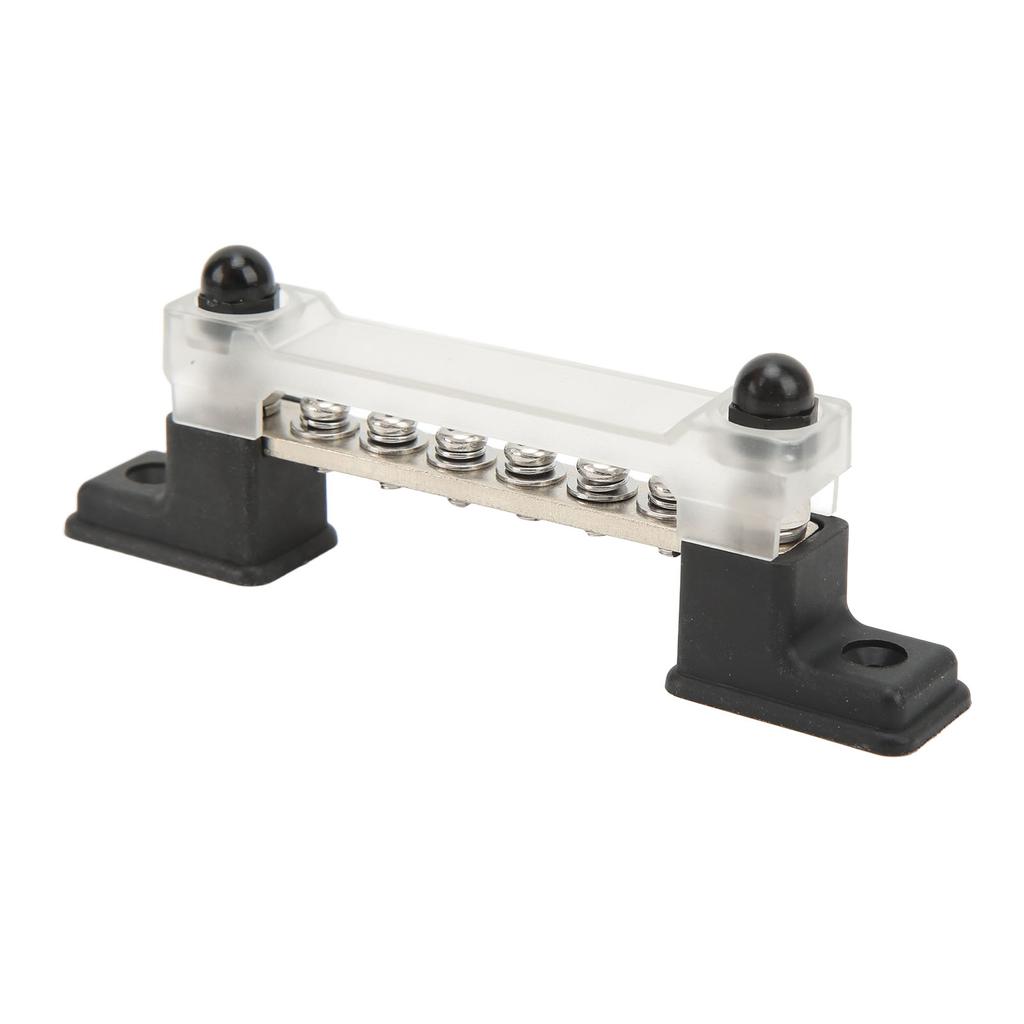 Power Distribution Block 6 Terminal 12‑48V 150A Bus Bar Junction Block for Cars RVs Boats Yachts Trucks