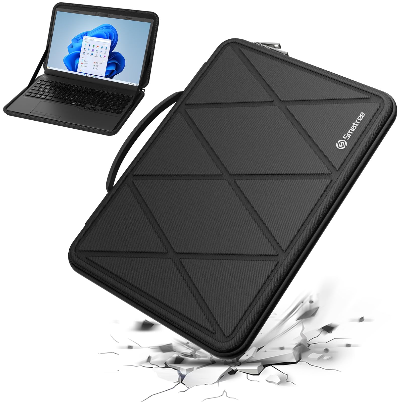 

Smatree Laptop Hard Case for Fujitsu FMV Lite Business Sleep and School Use 15.6-inch WA1/H3, Mode, Waterproof, Commuting, (X8279)