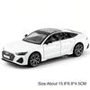 1:32 Scale Rs7 A6L Model Toy Cars Metal Diecast Doors Opened Pull Back Exquisite Interior Decoratio Vehicles For Friends Gifts