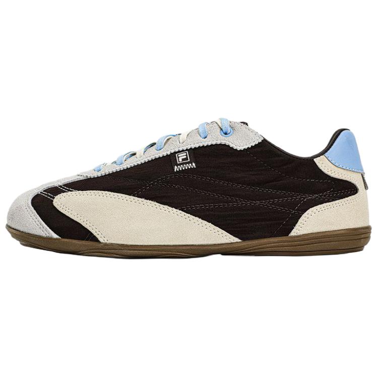 FILA MILANO German Army Trainers Women s Low Top Black Beige F12W633209FCD 37.5