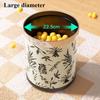 Stainless Steel Waste Bins Luxury Living Room Trash Cans Kitchen Foot Pedal Garbage Bin Bathroom Modern Litter Can with Lid