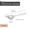 Stainless Steel Flour Sieve & Oil Drip Filter with Handle, Available in Large, Medium, Small Sizes for Baking & Powder Sieving.