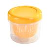 Drainage Food Box Airtight Stackable Food Storage Container for Chopped Scallion Minced Garlic
