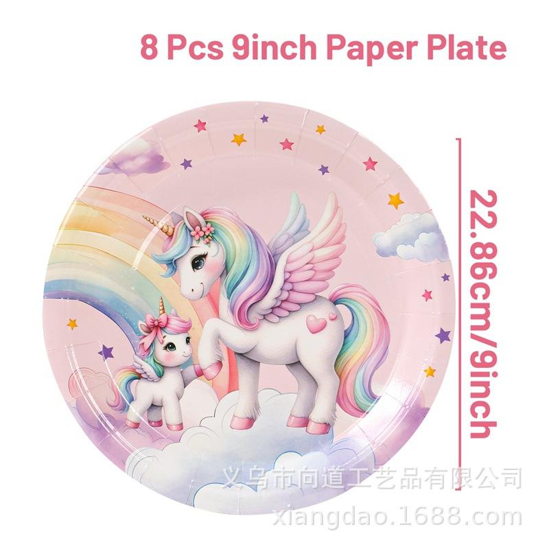 Themed Party Tableware Set for Birthday, Baby Shower and Celebrations
