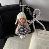 Creative Cute Mini BABI Princess Doll Toy Keychain Pendant Fashion Design Exquisite Clothe Series Backpack Pendant Birthday Gift
