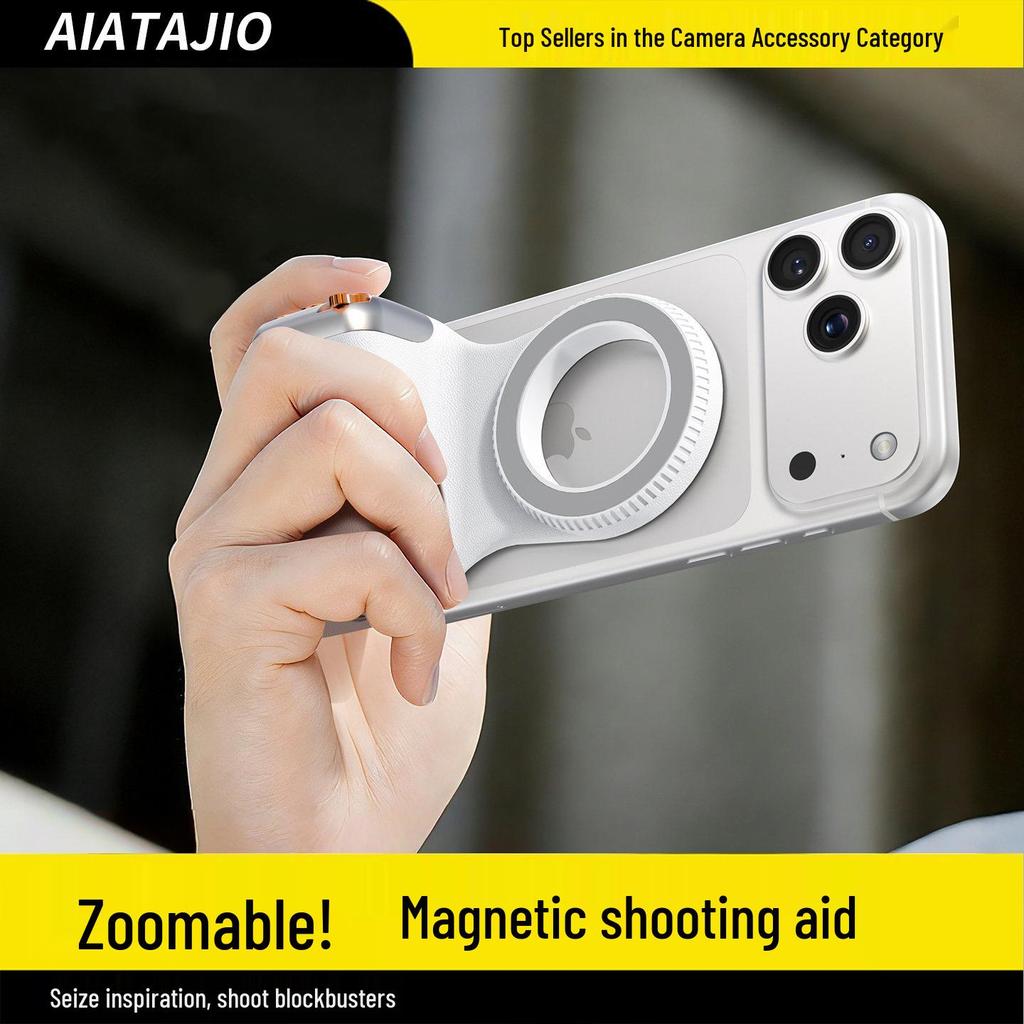 Popular Magnetic Selfie Stick with Bluetooth Remote Control and Anti-Shake Stabilizer
