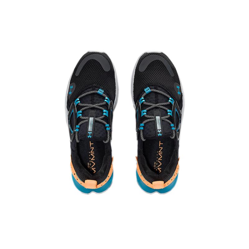 Under Armour Flow Velociti Wind 'Black Blue Yellow' Sneakers 3024197-001