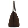 Longchamp Le Pliage Green Silberfarbene Beschläge Knödeltasche Nylon Tragetasche Umhängetasche Damen Taschen Mokka 1899919002