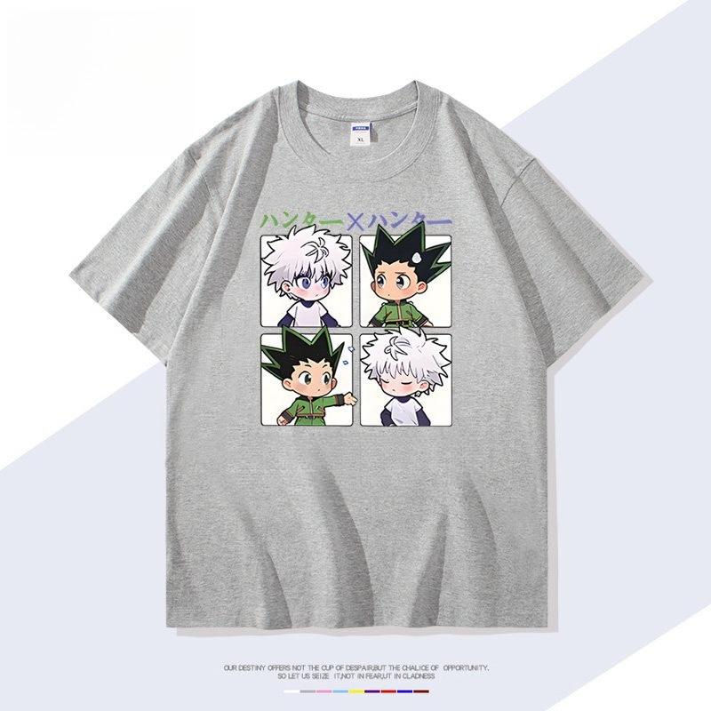 Hunter X Hunter Anime Killua Printed Tshirt Unisexs and Womens Tshirt Unisexs Top Sports Tshirt Unisexs Tshirt Summer Tee 2026