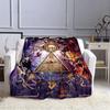 Fashion Masonic Portable Sofa Throw Blanket Freemason Flannel Warm Four Seasons Camping Blanket Freemasonry Multi Size Blankets