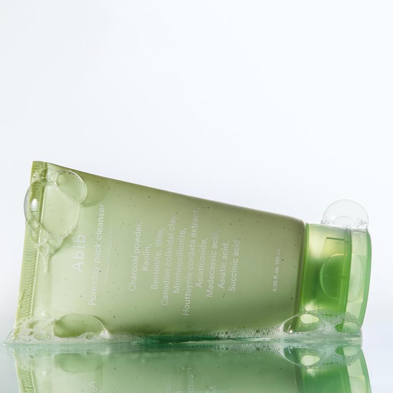 ABIB Pore Clay Pack Cleanser Heartleaf Charcoal Foam 120ml