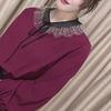 Women Elegant Dots Sheer Organza Mesh Ruffled False Collar Detachable Shawl Scarf Capelet for Sweater Dresses
