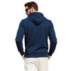 Men's Trendy Casual Hooded Sweatshirt with Color Block Pockets for Everyday Sports