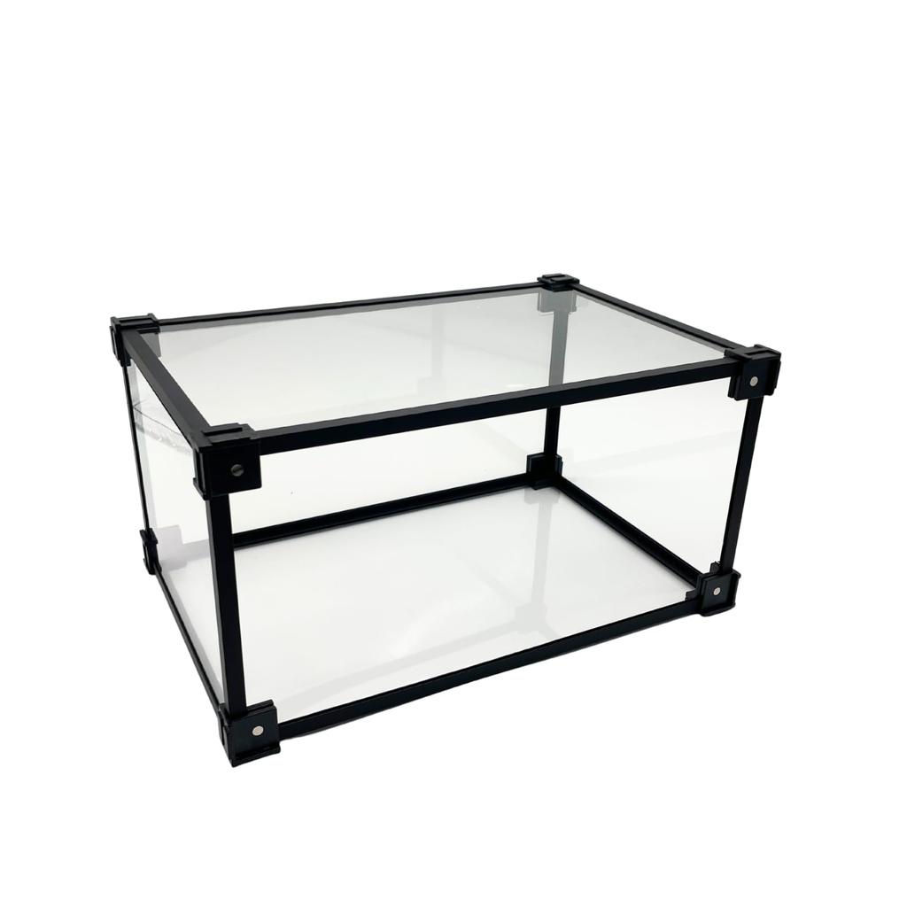 COZENTA Acrylic Display Box for Figures, Display, Storage, and Collections (35 x 15 x 20 cm)