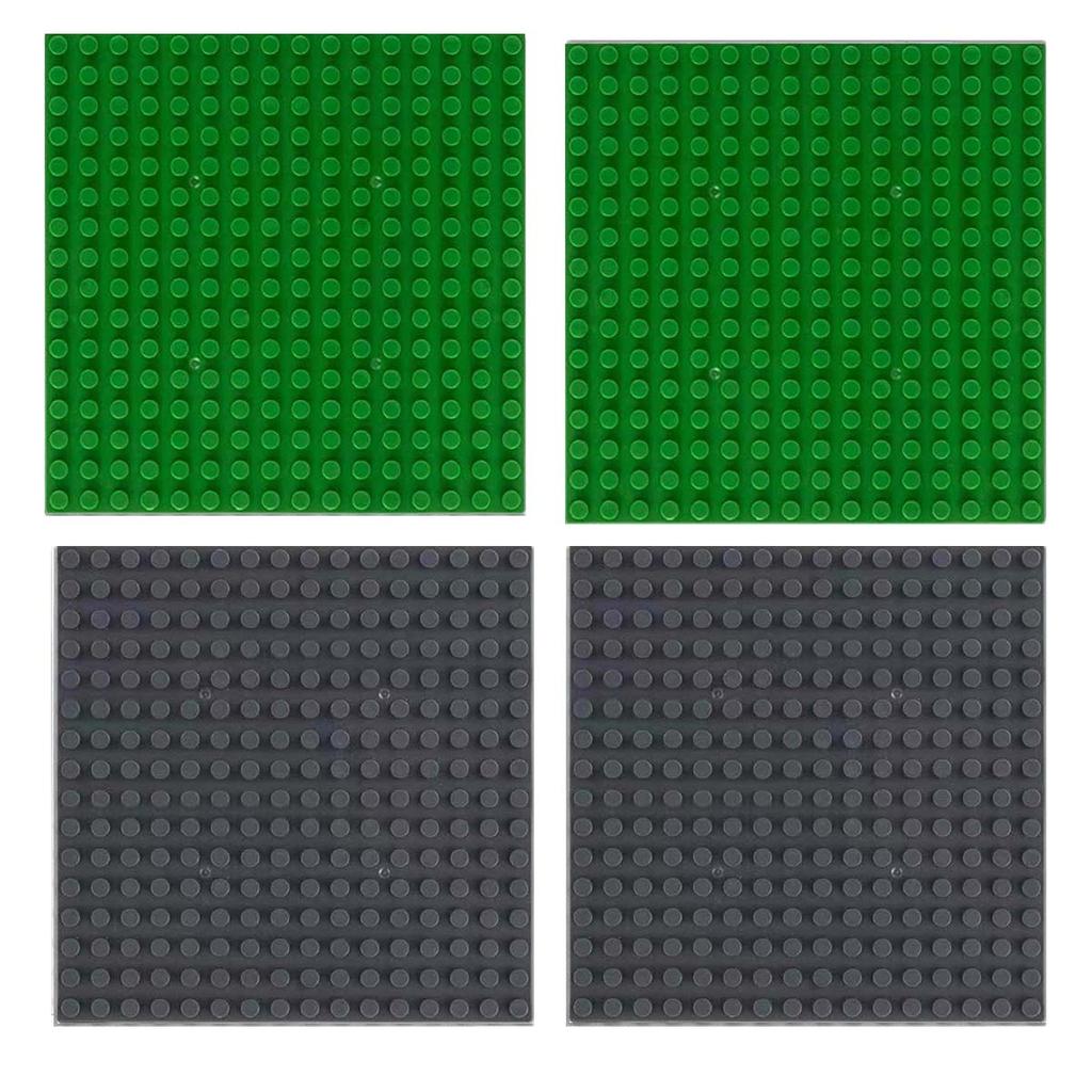 16x16 Block Base Plate 4pcs Compatible with Mainstream Brands Play CHILDREN'S Creativity Toy Base Accessories
