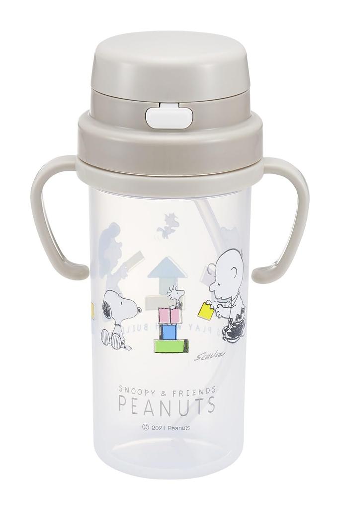 OSK Snoopy Straw Bottle 370ml SC-370S