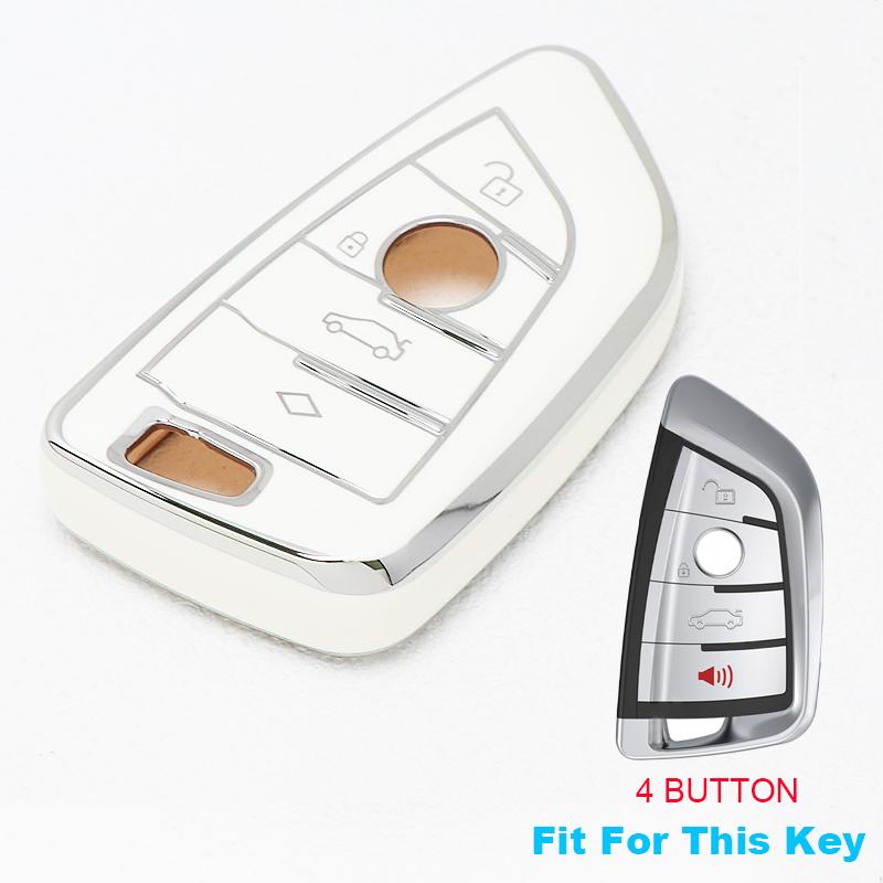 Fashion Tpu For Bmw G01 G02 G05 G11 F15 F16 G30 G20 X1 X2 X3 X4 X5 X6 X7 520 525 320I Shell Fob Keychain Car Key Cover Case