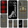 Outlander Tartan Sassenach Case For Samsung Galaxy A52 A32 A22 A12 A14 A24 A34 A54 A53 A33 A13 A15 A25 A51 A71 Cover