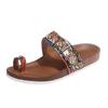 Women  Light Weight Comfy Snake Print Buckles Walking Sandals