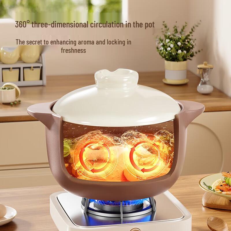 Royalstar Ceramic Casserole Stew Pot 5L