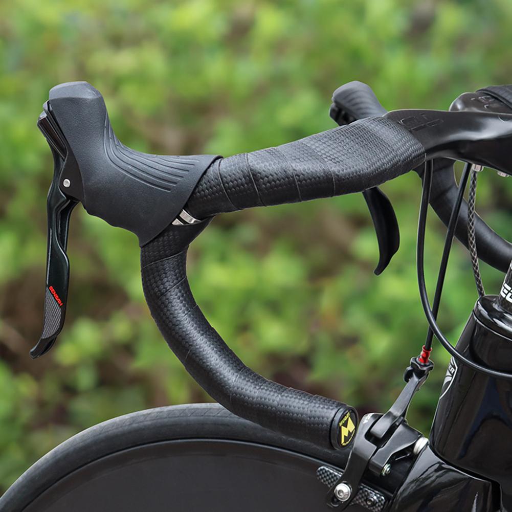 MUQZI Road Bicycle Handlebar Bar Tape Anti-Slip Damping Road Bike Handle Belt Wraps Sweat Absorption Cycling Accessories