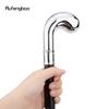 White Hanger Fashion Walking Stick Decorative Cane Elegant Fashion Cane Cosplay Alloy Crosier Vintage Stick 94cm