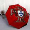 Printed Portugal Football team Folding Umbrella,Outdoor,Leisure,And Travel Umbrella,Durable Umbrella Fabric,Birthday And Holiday Gift