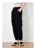 JZ Jiuzi Women's Spring and Autumn New Workwear Style Casual Pants JWDC11018