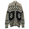 Knit Jacket M Ivory Men's Used
