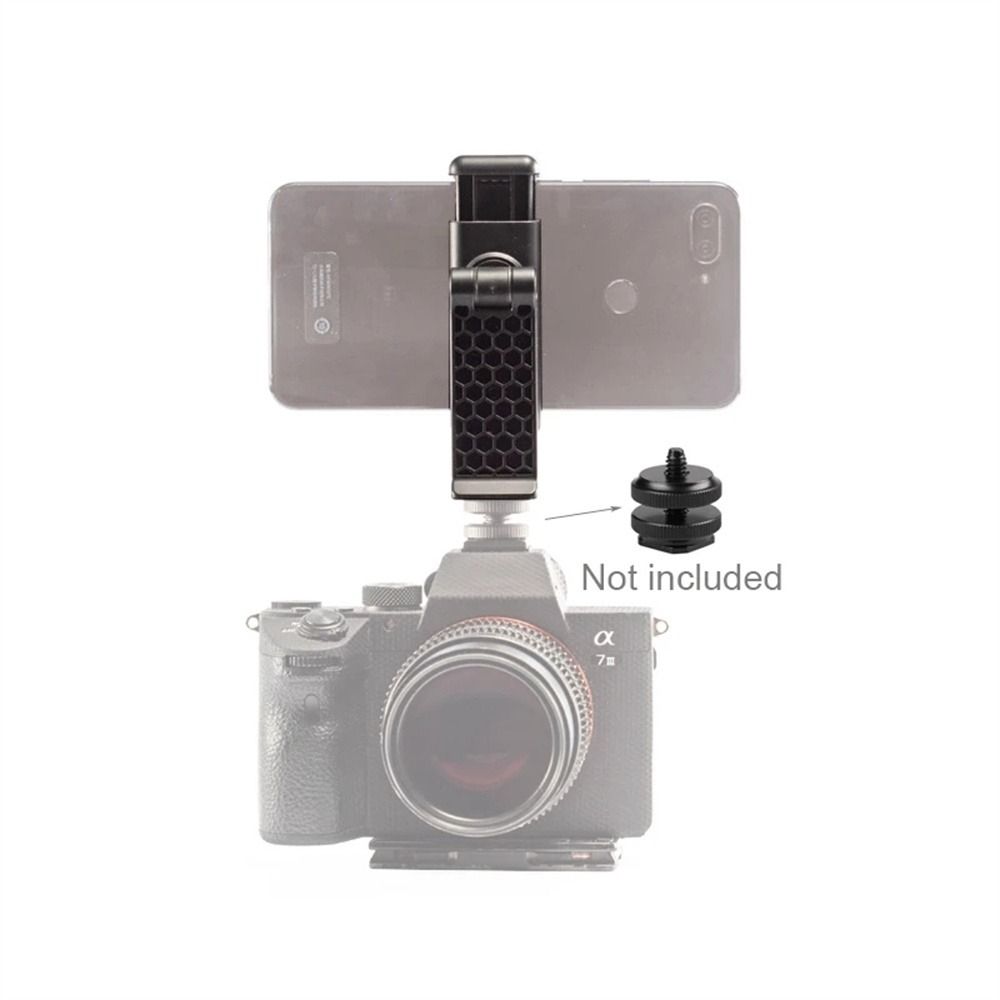 Live Handyhalter Blitzschuh Handyhalter Stativadapter Kamera Blitzschuh Handyhalter für Stativ