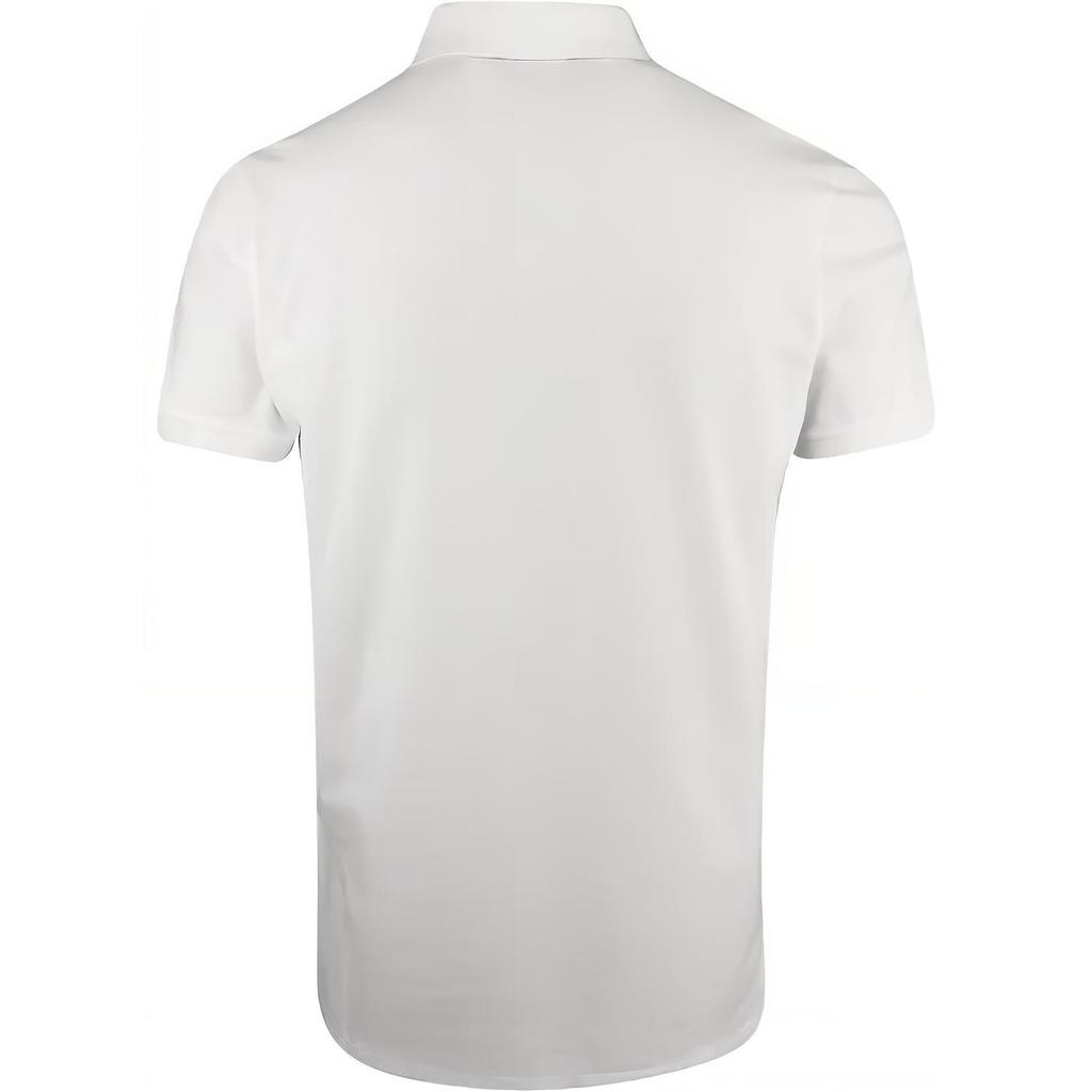 Polo Ralph Lauren Bear Embroidered Straight Cut Short Sleeve Polo Shirt Men Tops White 781862841-001