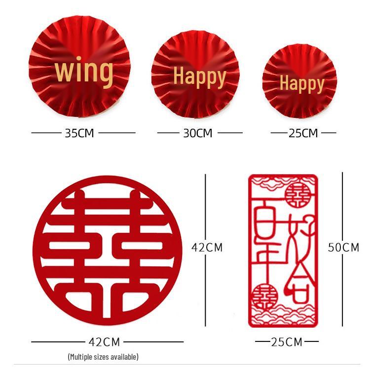 Komplett Bröllopsrumsinredningsset för Sovrum & Nytt Hus