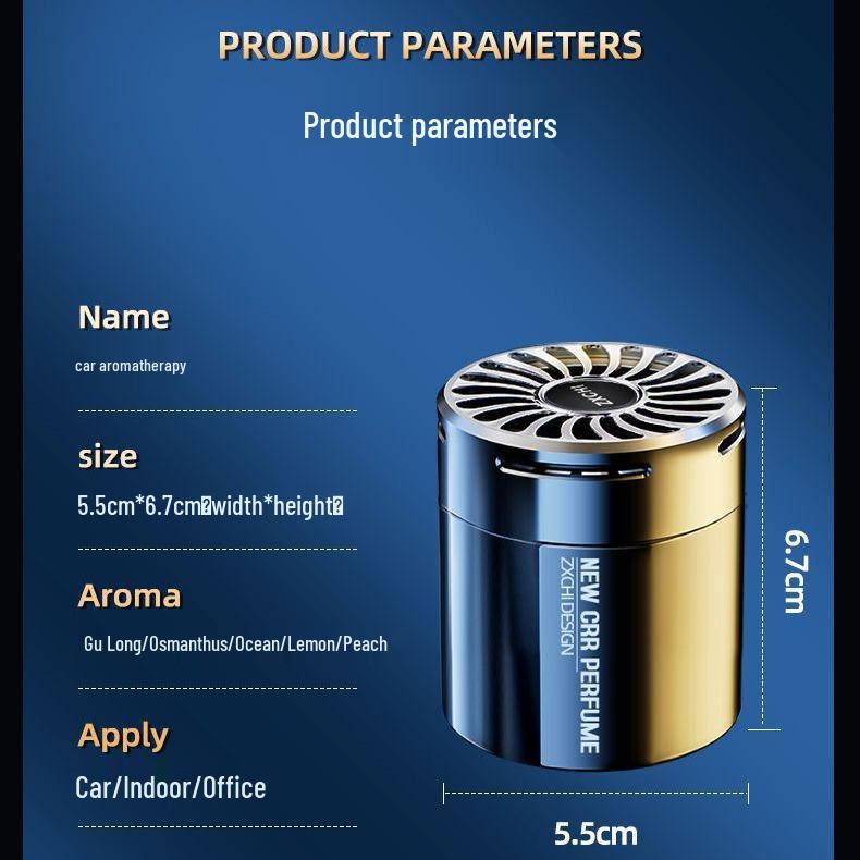 Luxury Car Air Freshener: Long-Lasting Aromatherapy Balm for a Light, High-End Fragrance