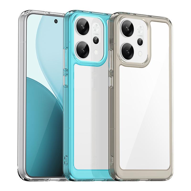 For oppo Reno14 Pro Global Case oppo Reno14 Reno14 Pro Global Cover Funda Clear PC + Silicone Shockproof Protective Phone Cover