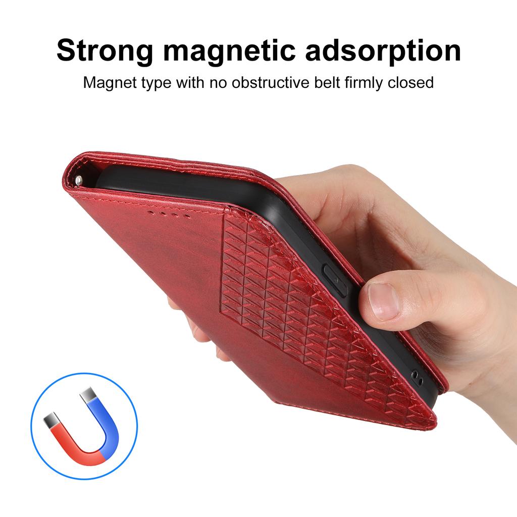 Für Samsung Galaxy M35 5G Hülle Kalbsledertextur PU-Leder Handyhülle mit Brieftasche