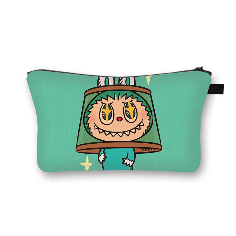 Cosmetic Bag for Girls, Large Capacity, Cute Storage, Toilet Bag, Portable Clutch Bag.