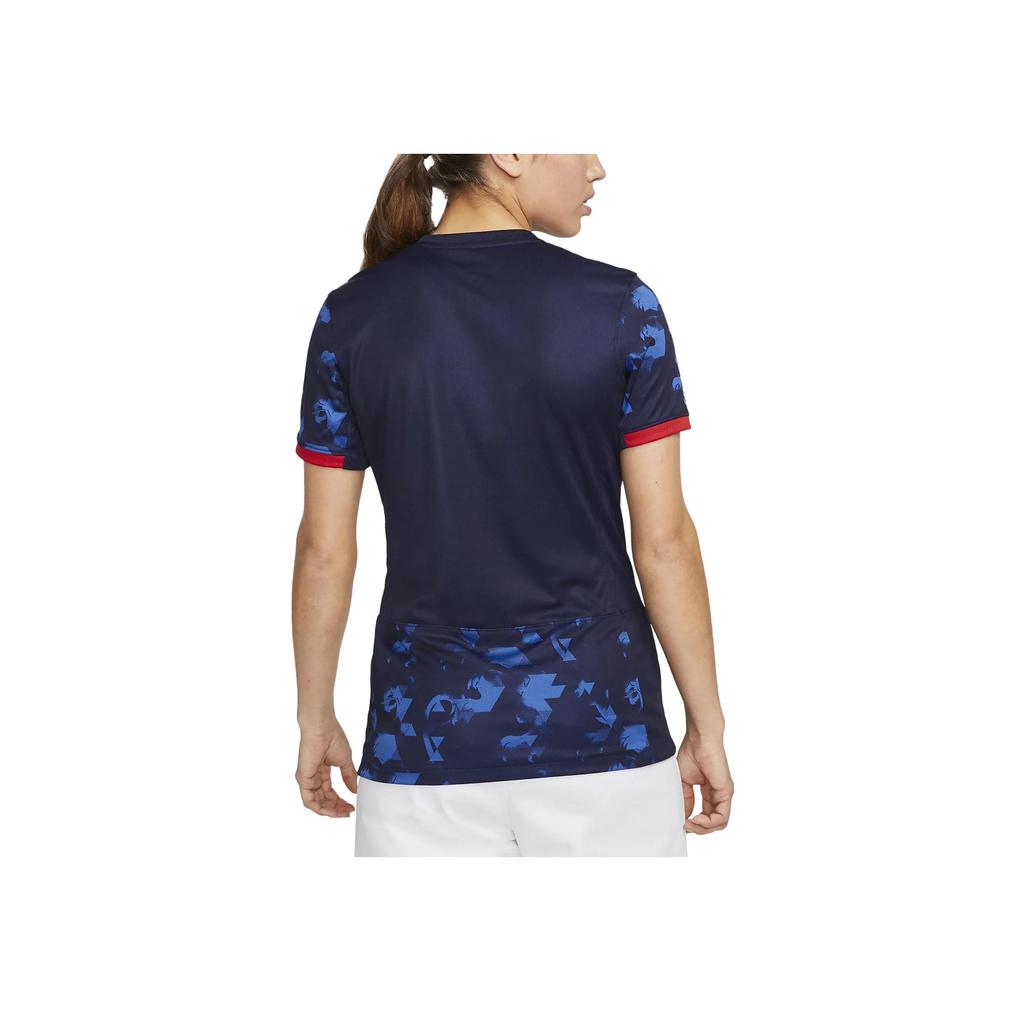 Nike 2023 Womens World Cup Series Quick-Dry Breathable Short Sleeve Soccer Jersey Fan Edition 2023 Season Netherlands Away Women Jersey DR3994-498