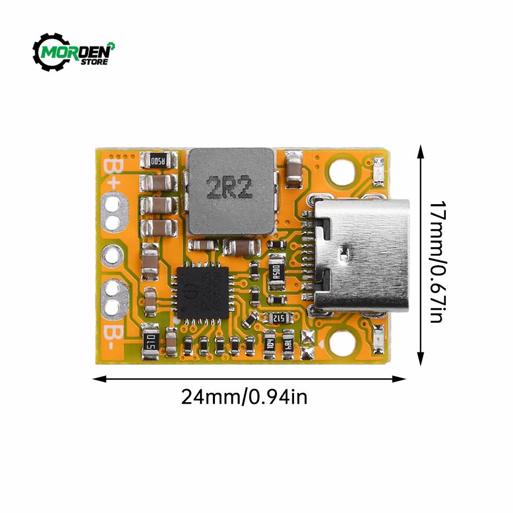1S/1S Lithium Battery Charging Boost Module With Balanced Support QC Fast Charge With Indicator Power Supply