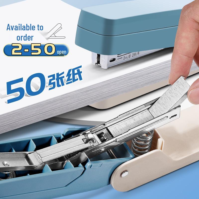 360° Rotatable Student Stapler, High-Value Office & Household Use, Thickened Labor-Saving Binding Machine