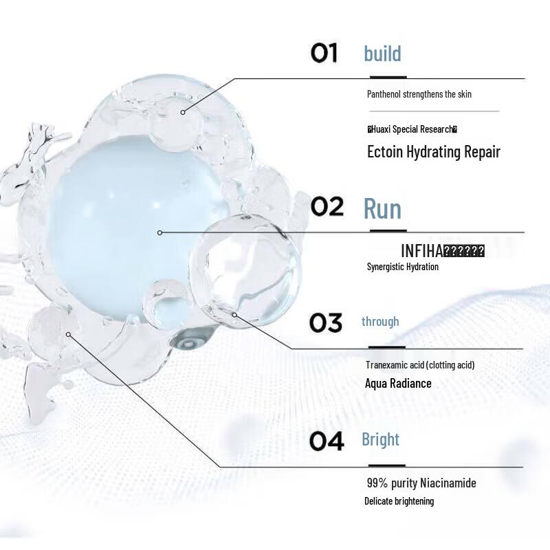 Runbayan Hyaluronic Acid Hydrating Brightening Mask