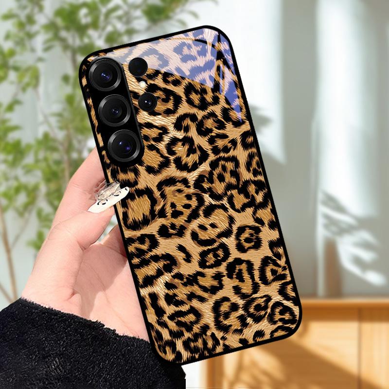 For Samsung S25 Edge Case S 25 Plus / S25+ Tempered Glass Phone Cover For Samsung Galaxy S25 Ultra Hard Glass Protective Fundas