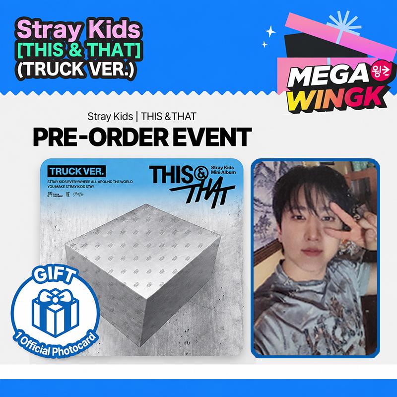 Stray Kids – THIS & THAT TRUCK VER. [MUSICPLANT POB / Koreanische Charts gezählt] – Mitgliederoption