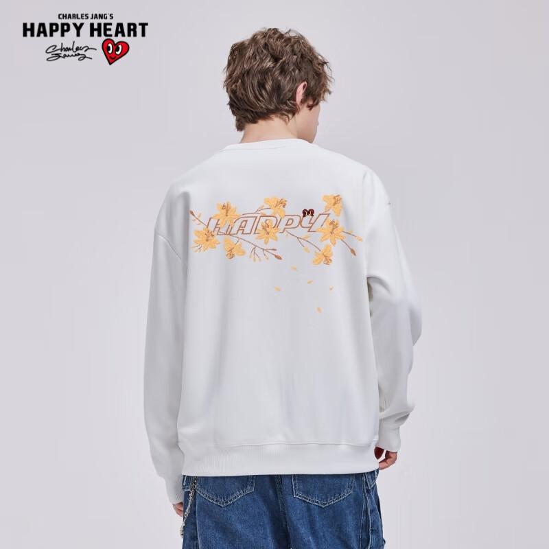 Charles Floral Heart Crewneck Sweatshirt