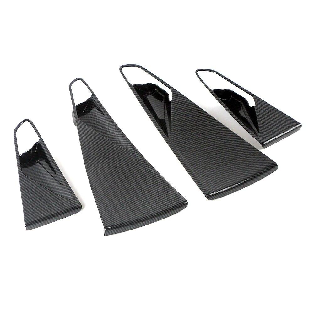 For Volkswagen VW ID.4 ID4  2022 2023 Car Interior Part Refit Inner Door Handle Bowl Panel Cover Trim Sticker Anti Scratch