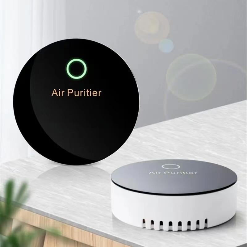 Car Air Sterilizer Purifier Usb Oxygen Cleaner Low Noise Generator Air Purifier Filter Smoke Remover Smart Gadgets Car Supplies