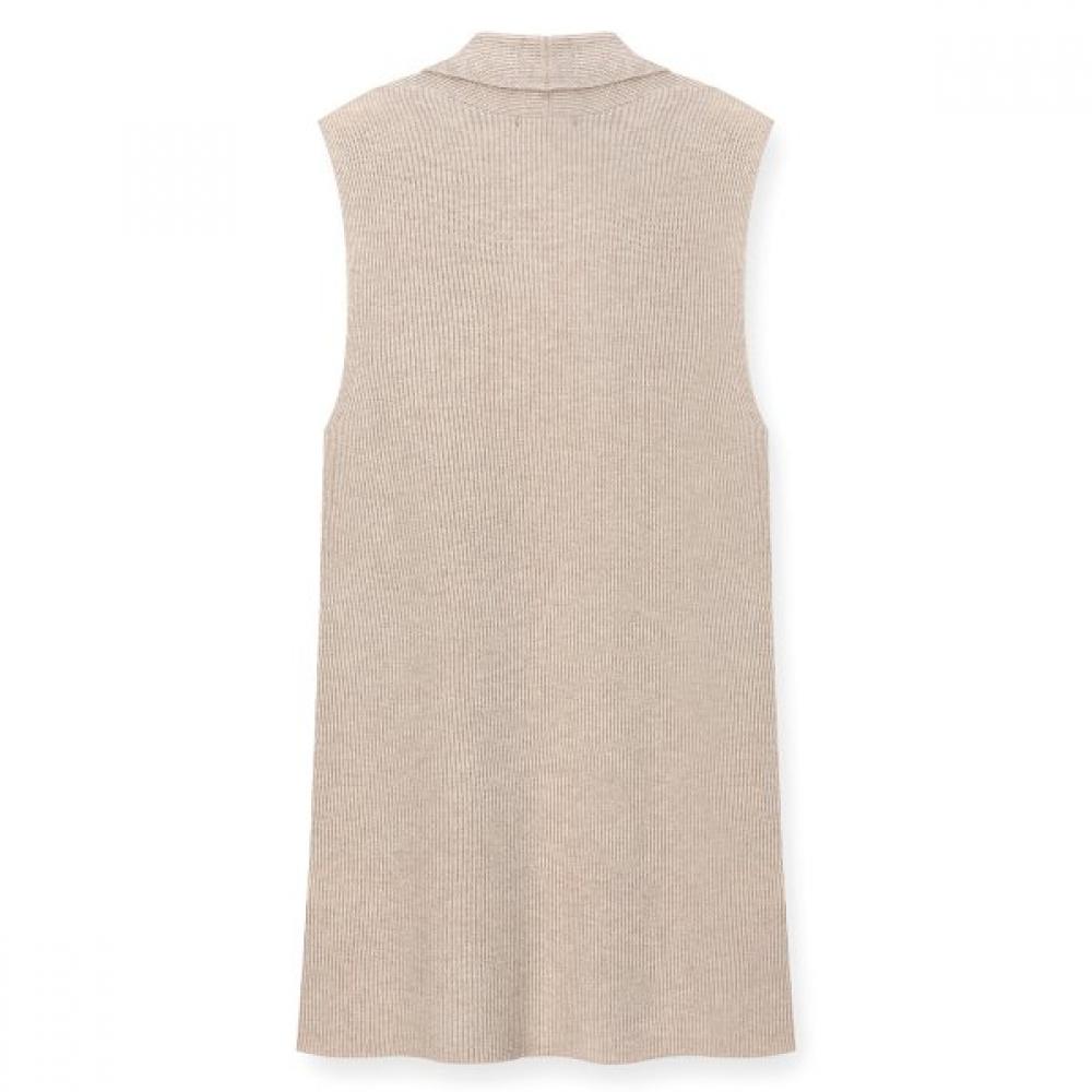 Furina Hybrid Cashmere Blend Shawl Neck Vest